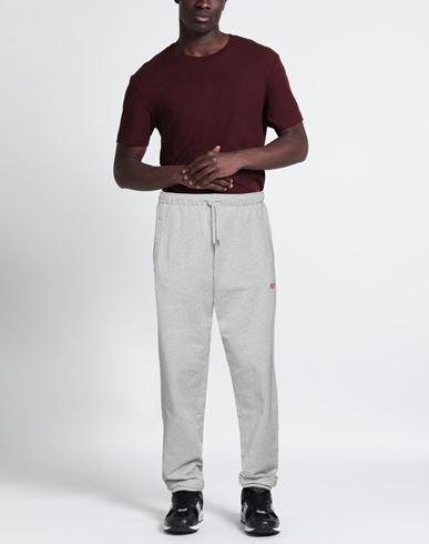Man Pants Light grey Size XL Cotton