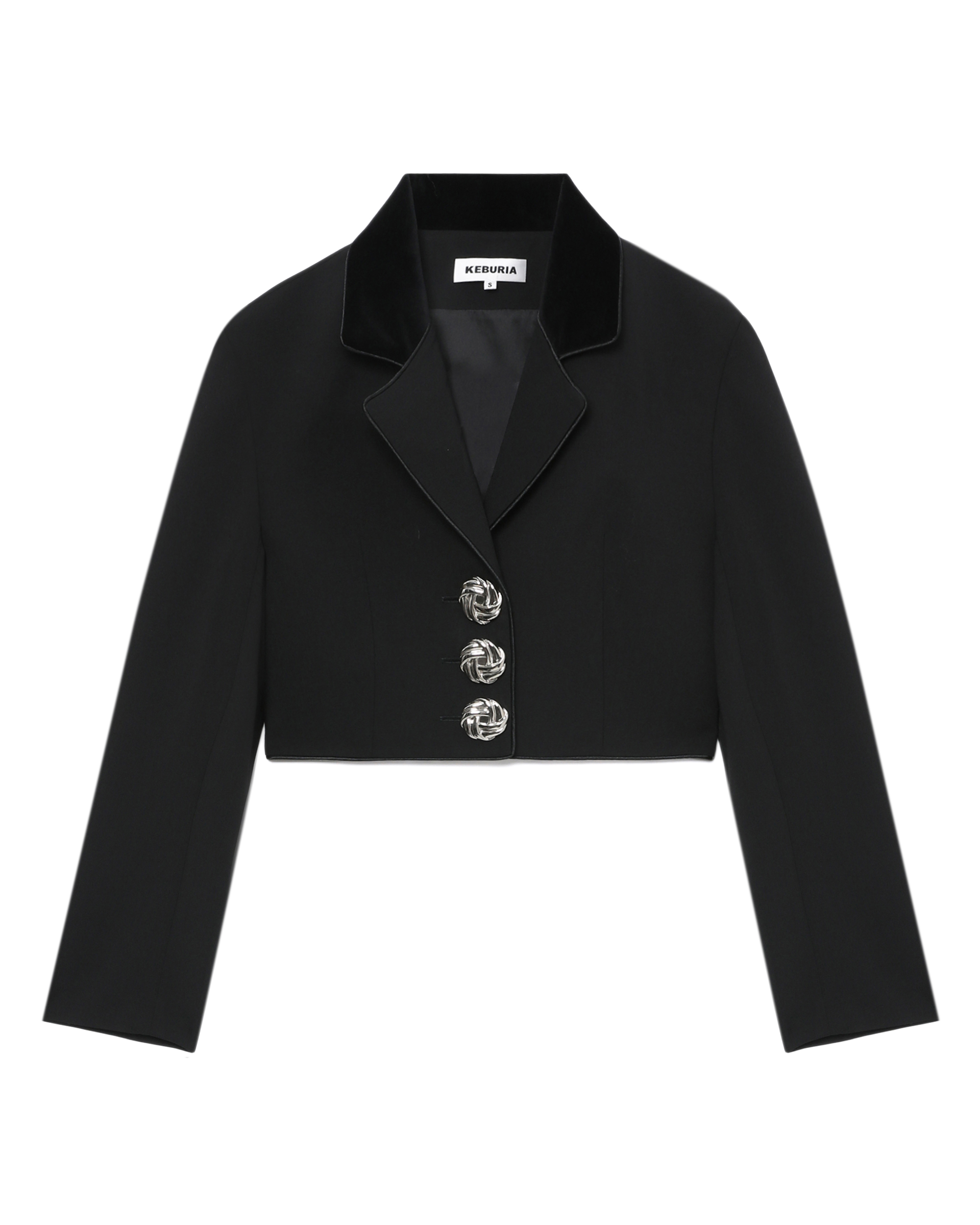 Cropped blazer
