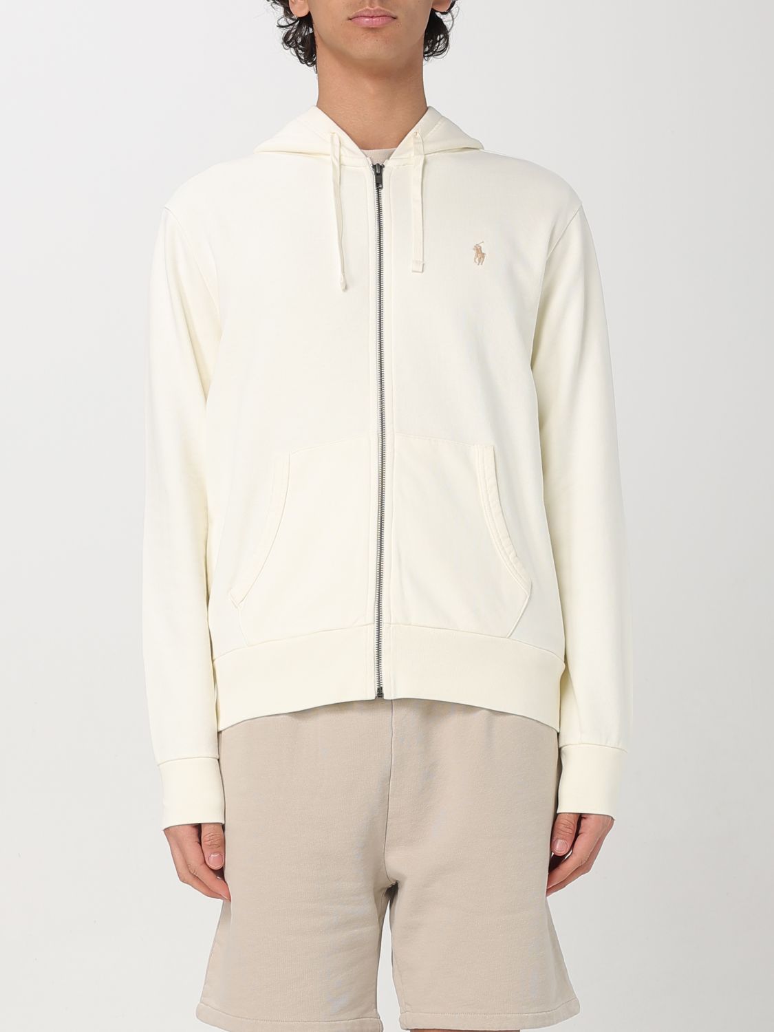 Sweatshirt Men color Cream