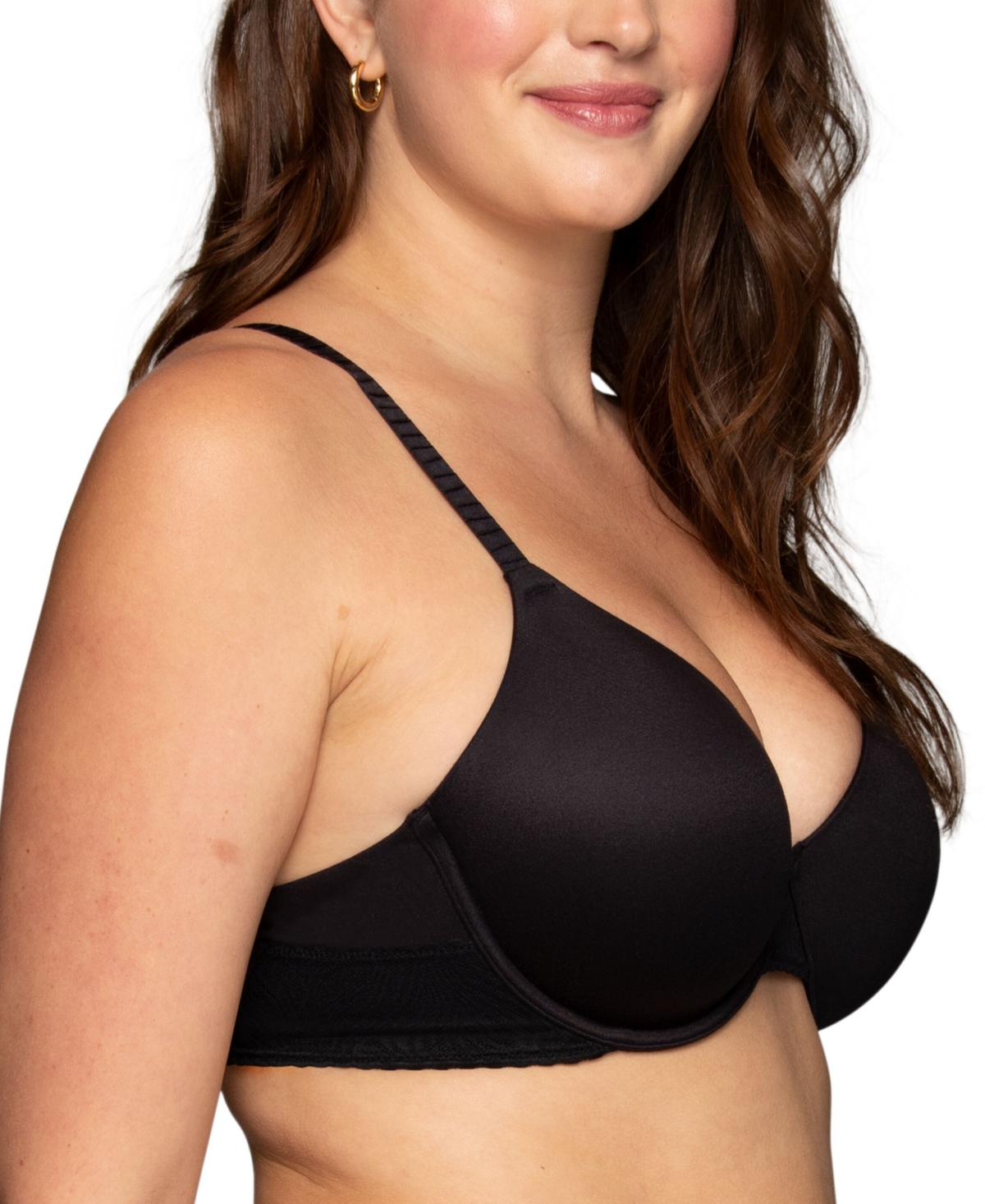 Women's Effortless Underwire Bra 0078165 - MIDNIGHT BLACK LACE