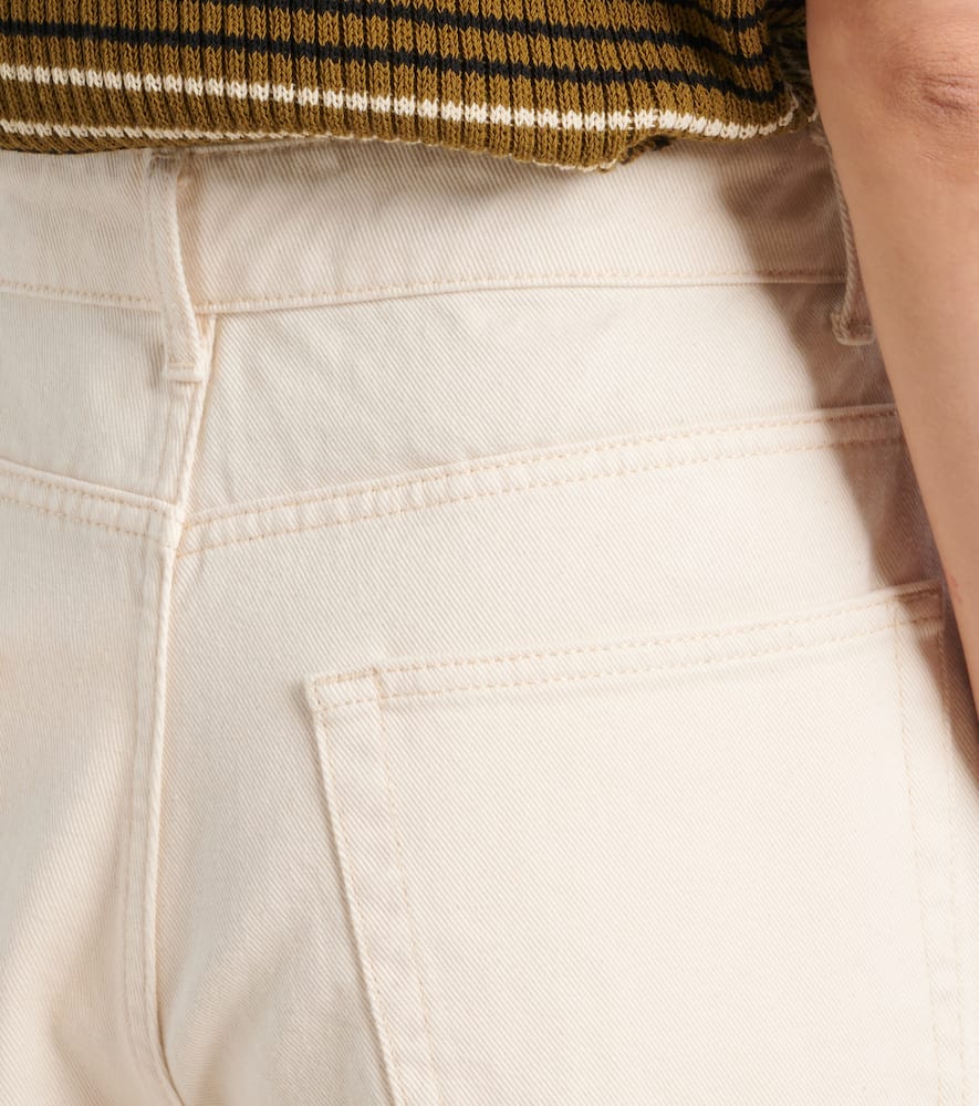 Róhe High-rise wide-leg jeans