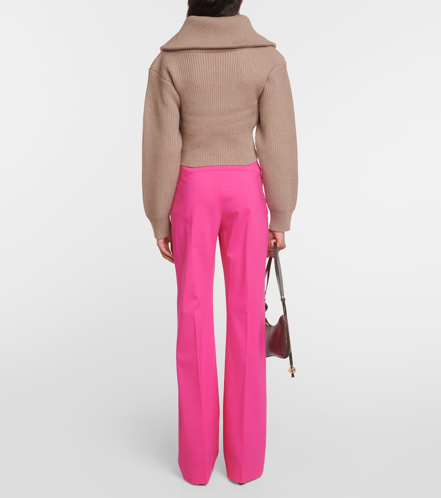 Le Maille Risoul cropped wool sweater