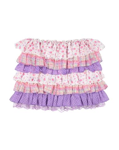 Kid Girl Kids' skirt Plum Size 10 Polyester, Polyamide