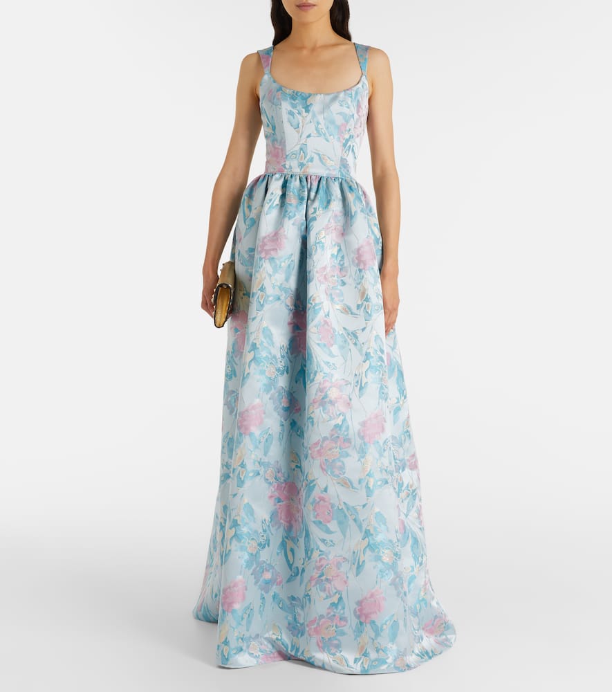 Tatiana floral gown
