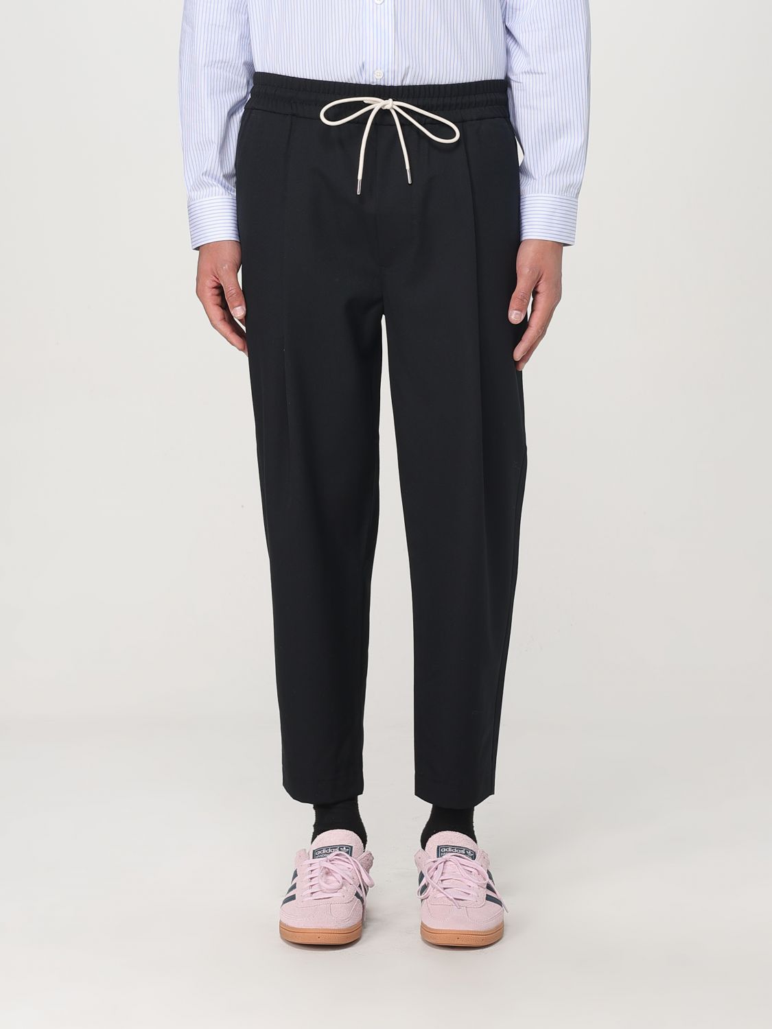 Pants DRÔLE DE MONSIEUR Men color Grey