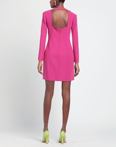 Woman Mini dress Fuchsia Size 2 Polyester, Elastane