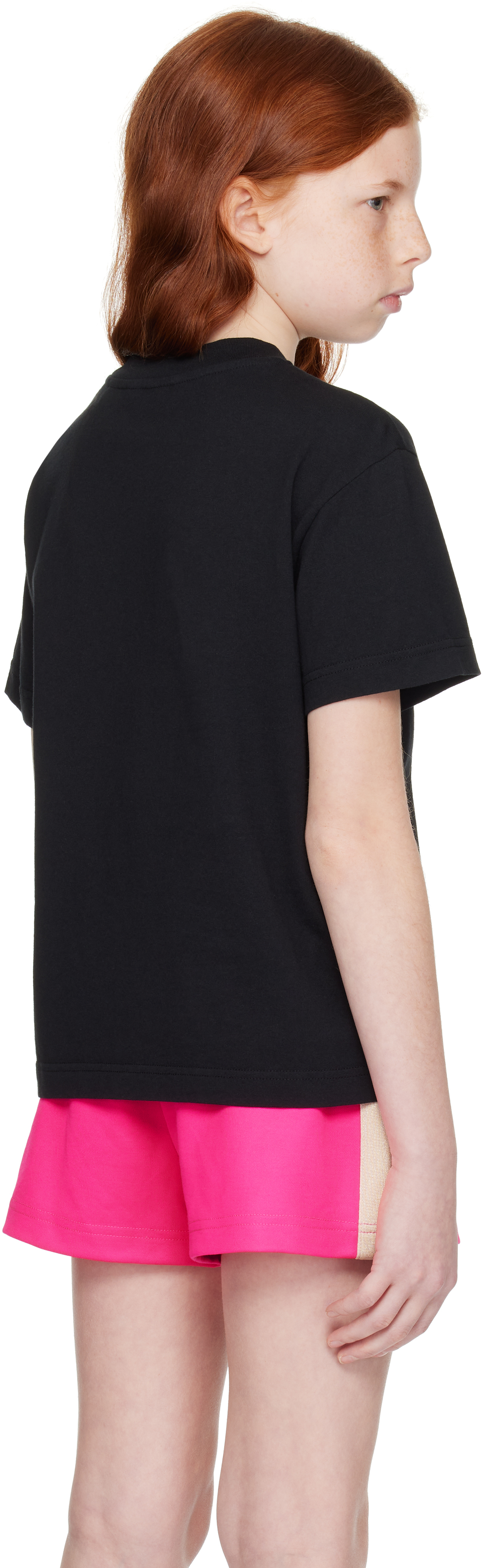 Palm Angels Kids Black Broken Bear T-shirt