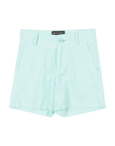 Kid Boy Shorts & Bermuda Shorts Turquoise Size 10 Cotton, Linen