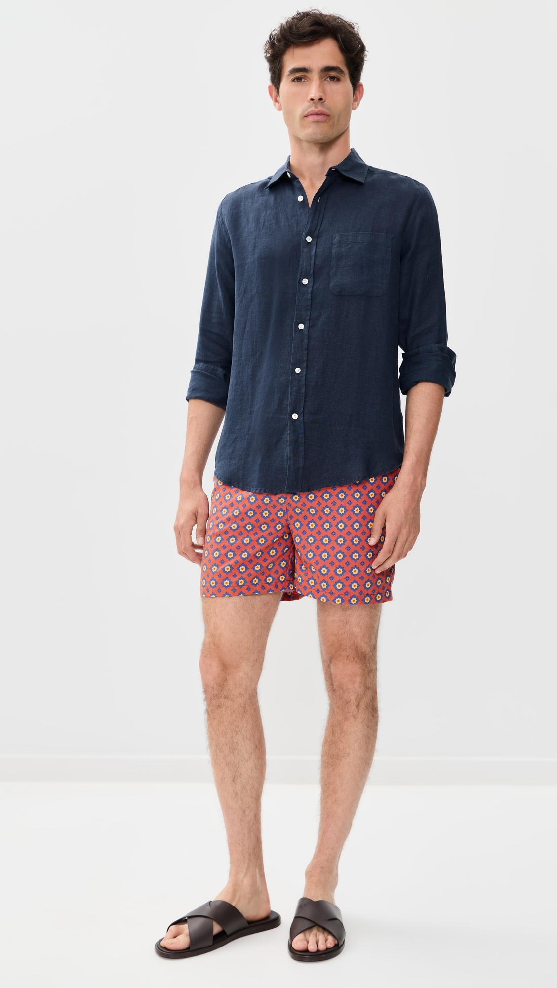 The Swimshorts Red