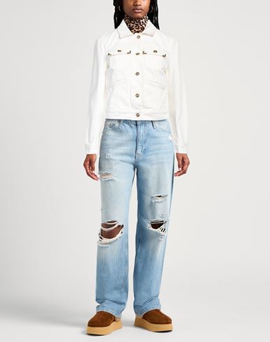 Woman Denim outerwear White