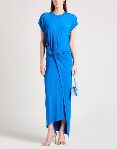 Woman Midi dress Bright blue