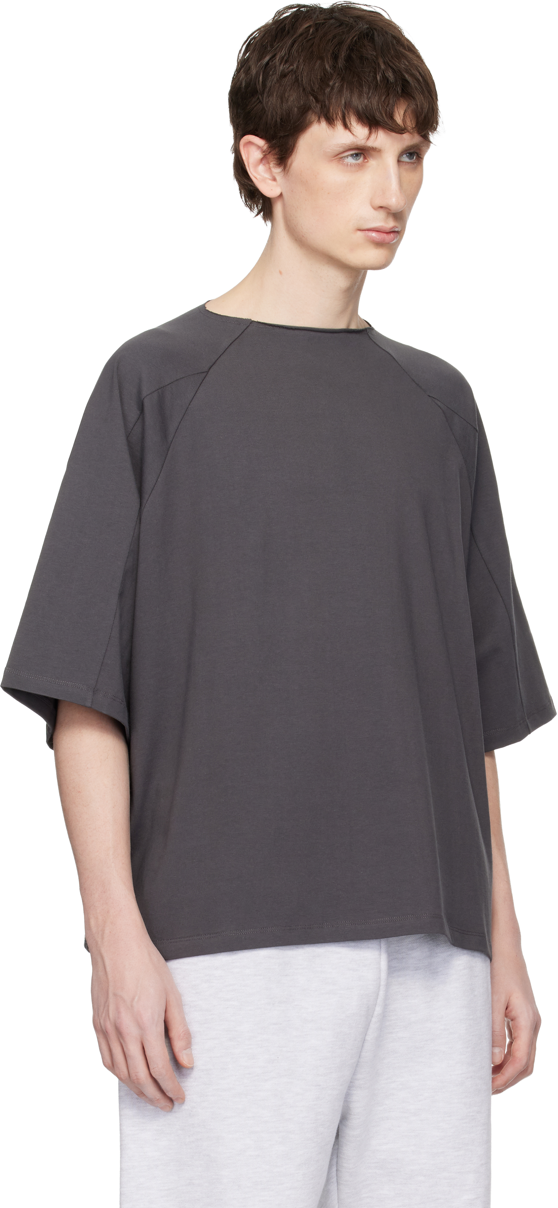 Gray Box Cut T-shirt