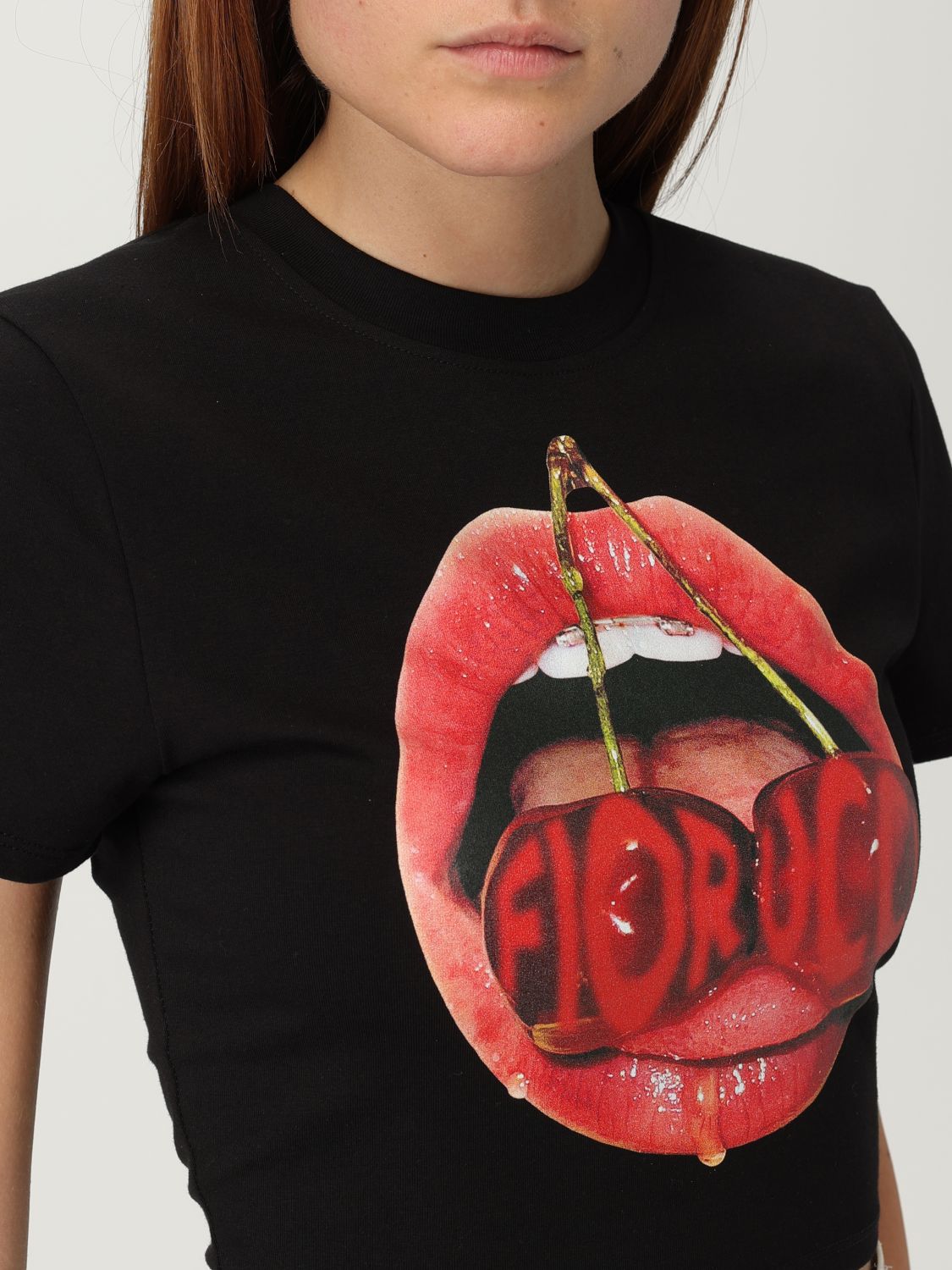 T-Shirt Woman color Black
