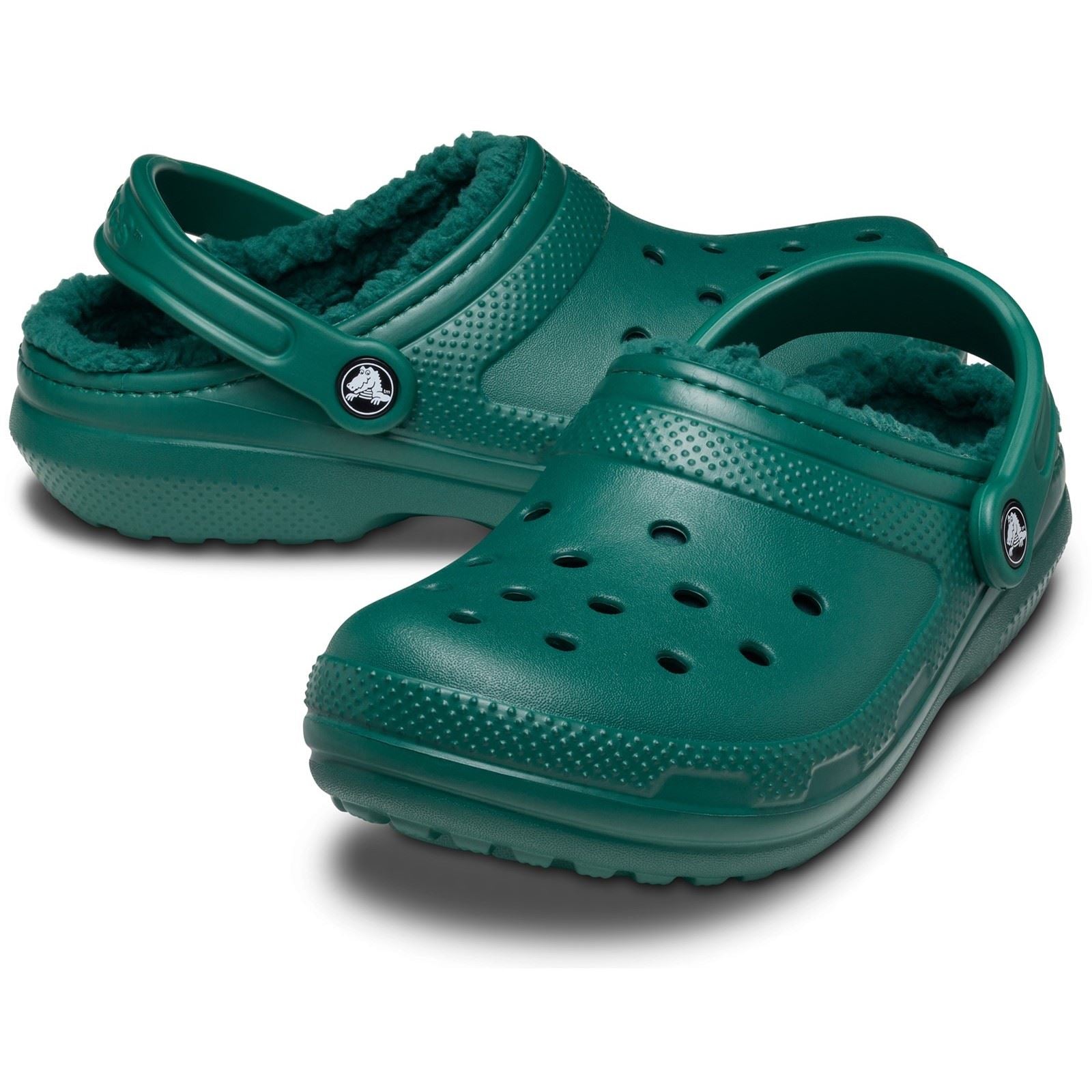 Crocs Classic Lined Clog Thermoplastic Emerald Clogs