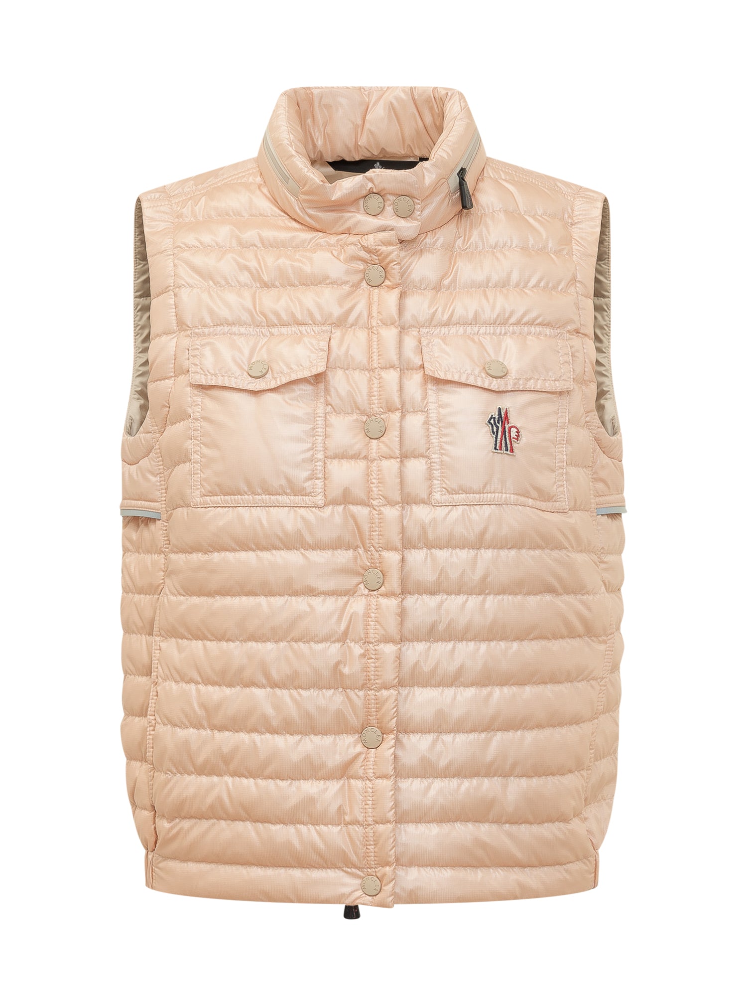 Elevated Quilted Vest with High Neck