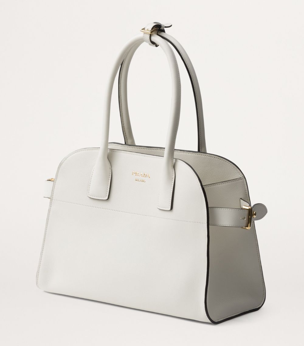 Medium Leather Top-Handle Bag