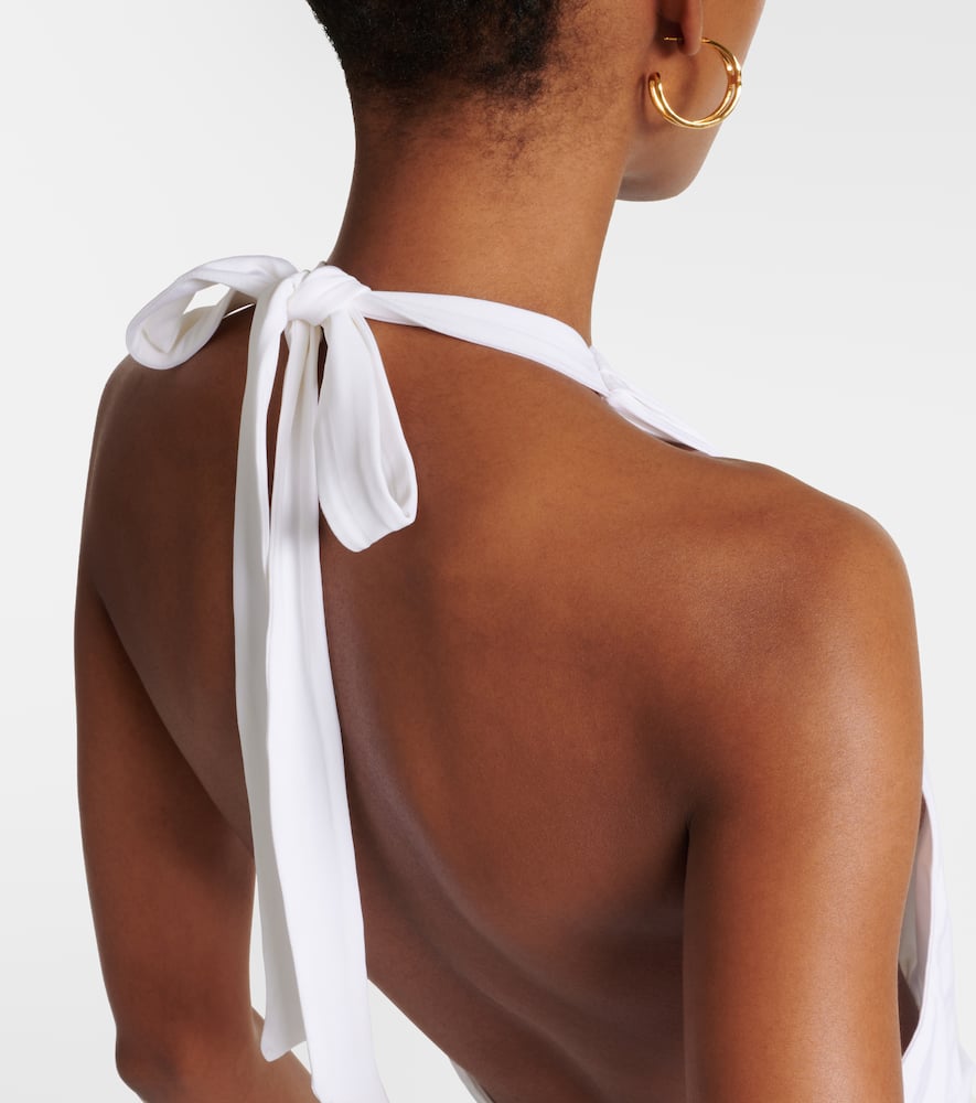 Nice halterneck jersey jumpsuit