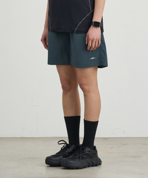 Nylon Logo Shorts