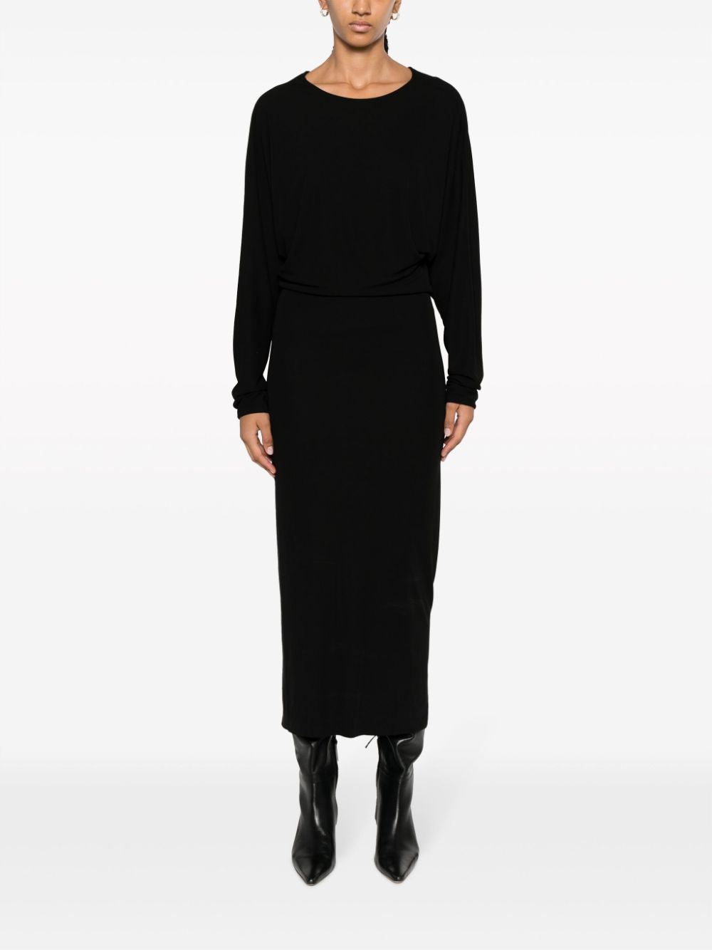 Trina Stretch-crepe Long Dress