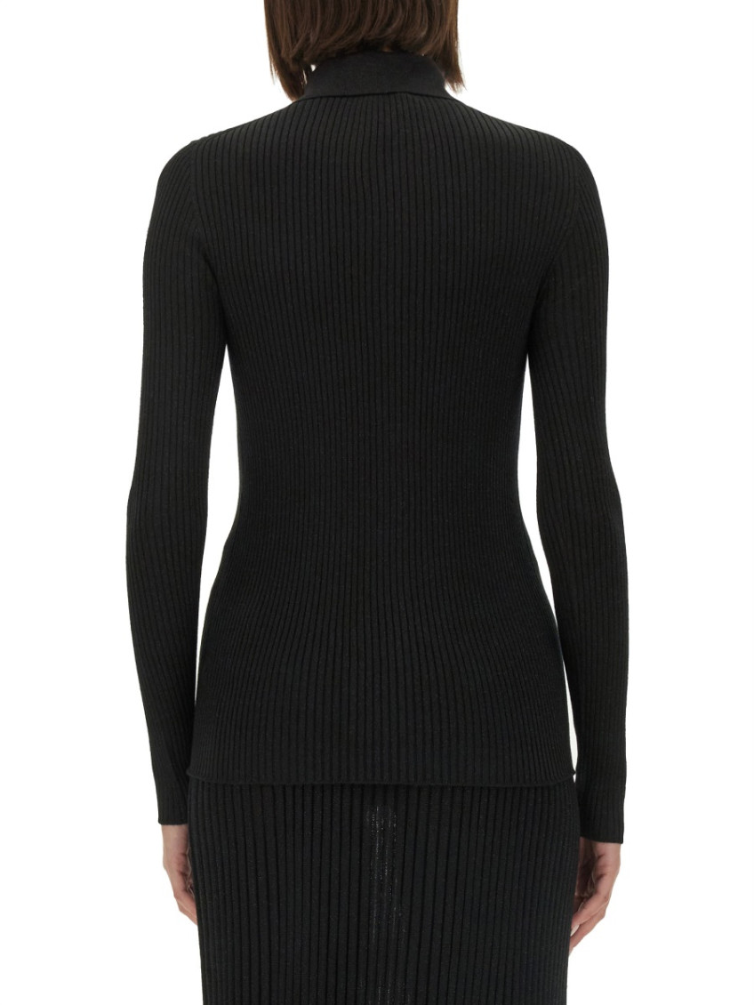 Ribbed Sweater.