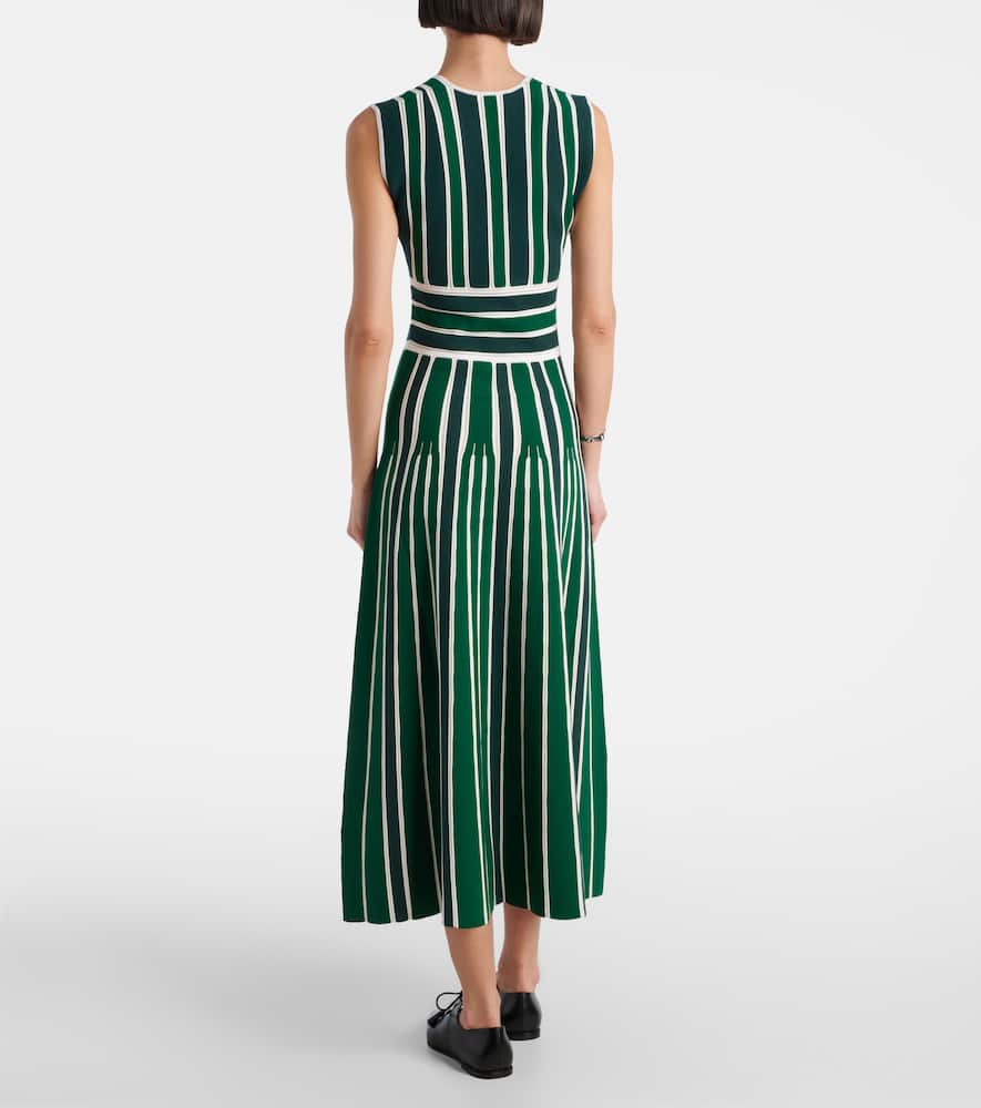 Tallone striped maxi dress