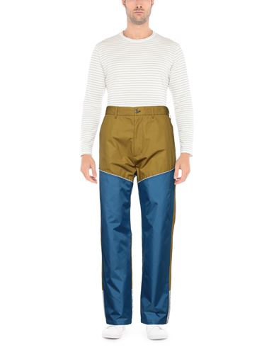 Man Pants Military green Size 30 Cotton, Polyamide, Polyester