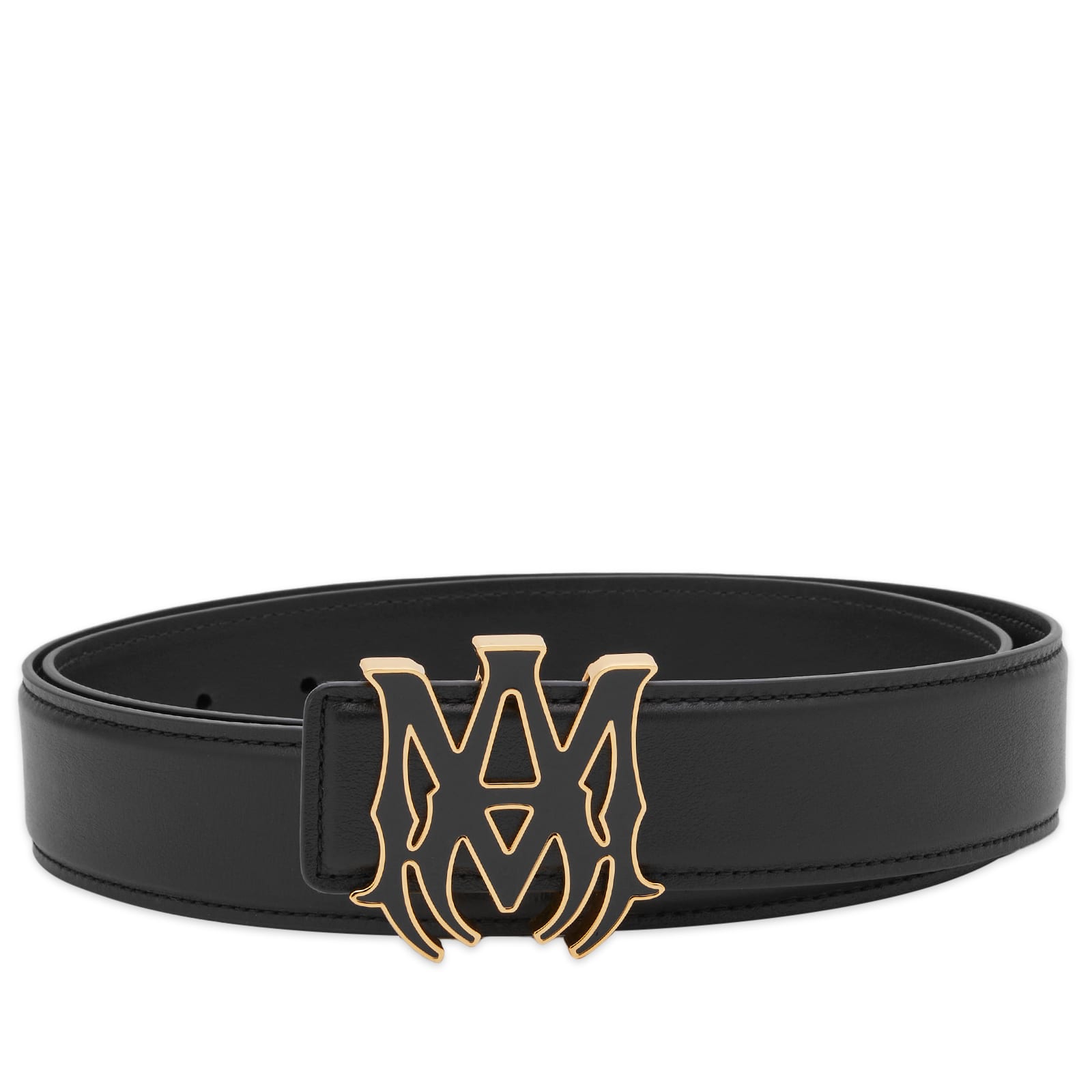 Men's MA Logo Belt in Black, Size Medium