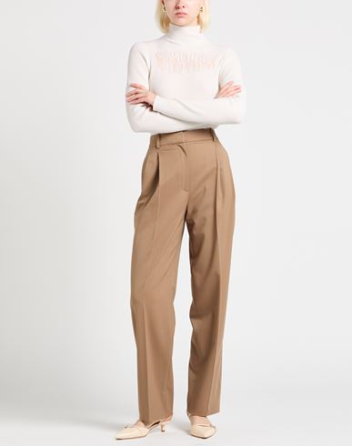 Woman Turtleneck Ivory Size 8 Virgin Wool, Viscose, Polyester, Polyamide