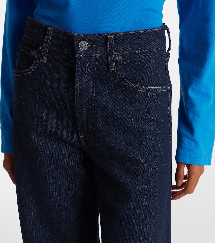 Ren high-rise wide-leg jeans