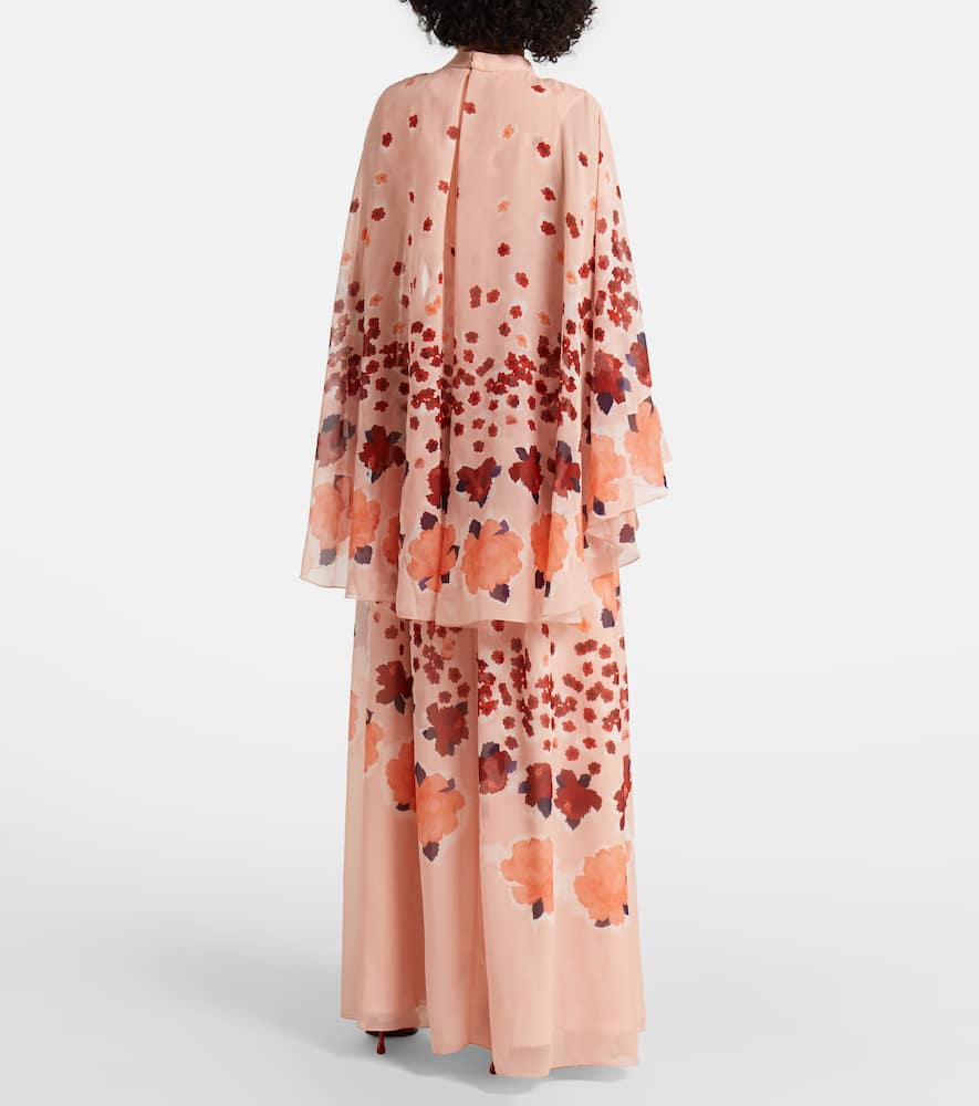 Silk gown