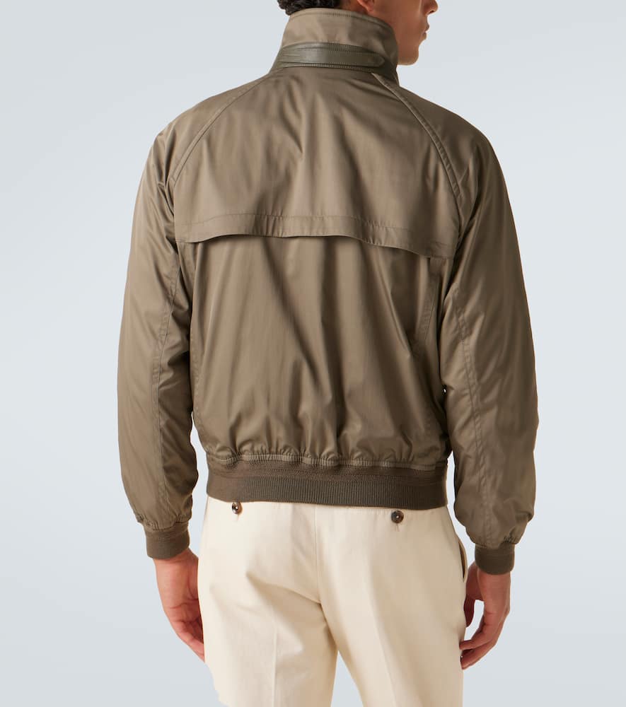 Technical blouson jacket