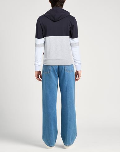 Man Sweatshirt Midnight blue Size M Cotton