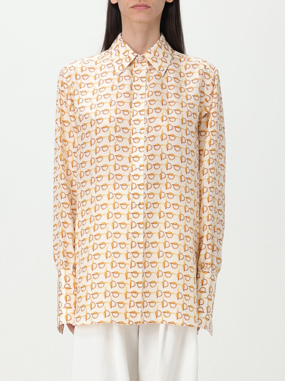 Shirt Woman color Gold