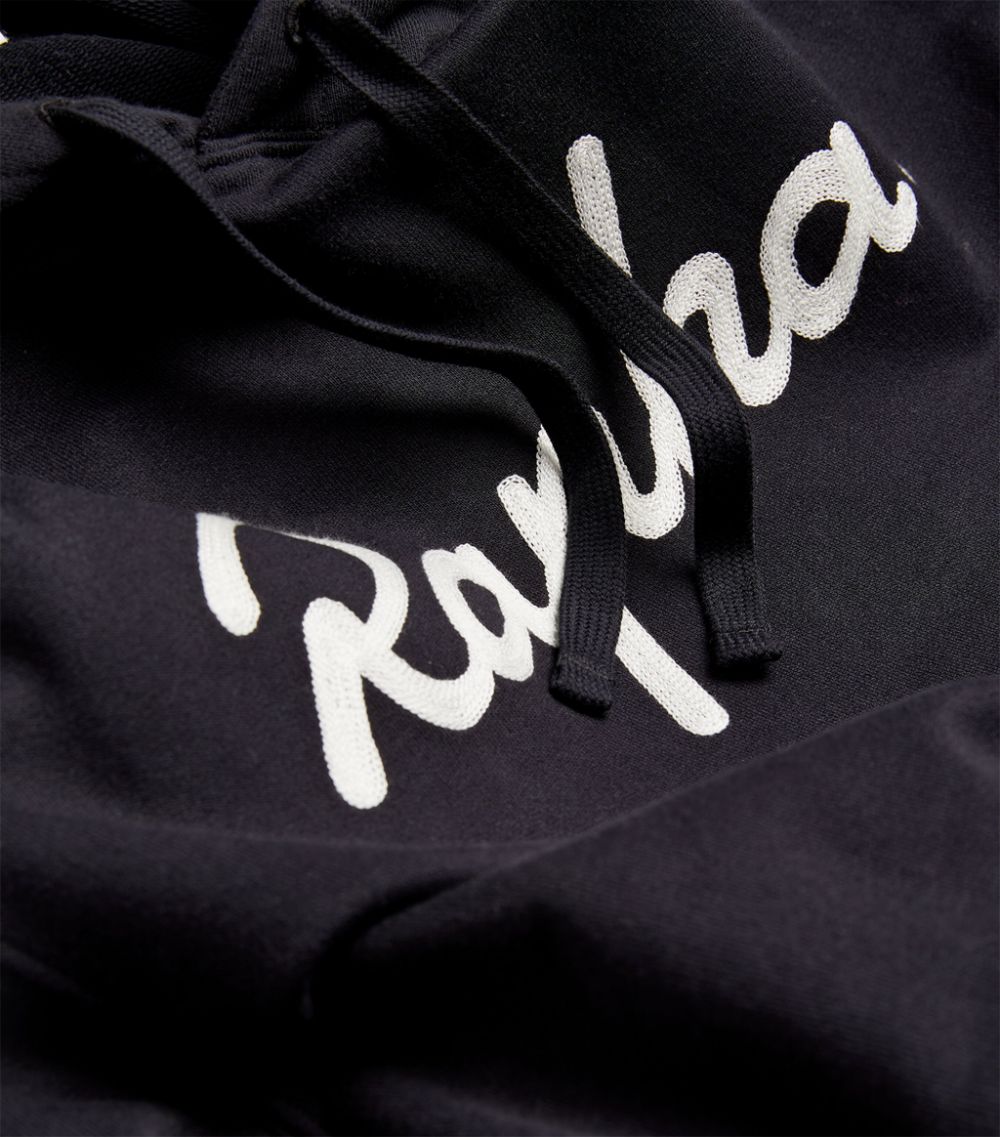Embroidered-Logo Hoodie