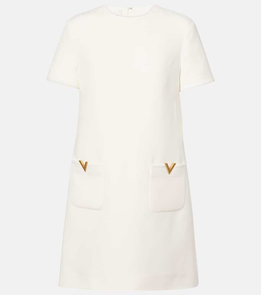 VGold Crepe Couture minidress