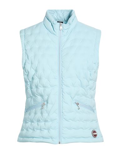 Woman Vest Sky blue Size 6 Polyester, Elastane