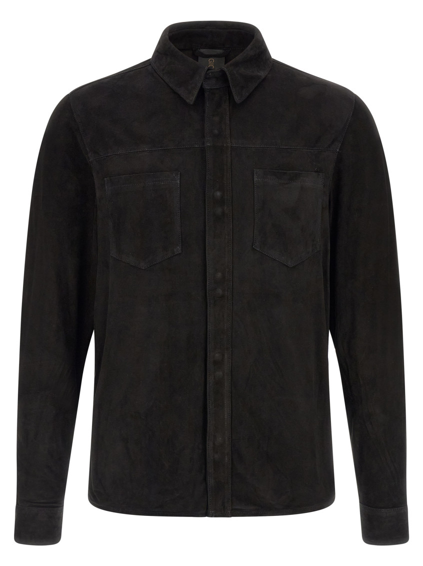 Suede Shirt Gloves