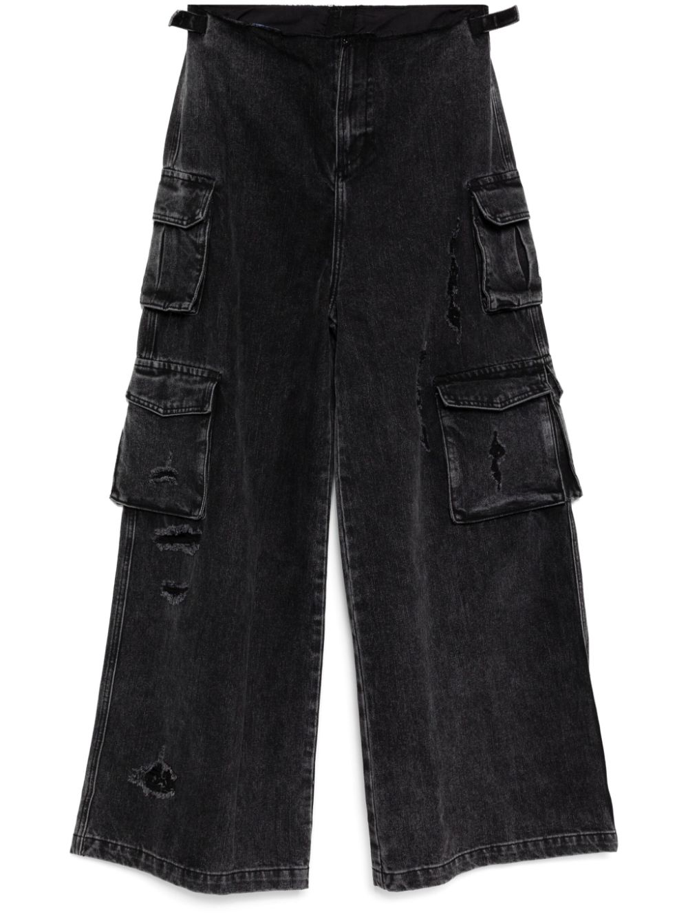 Cargo jeans - Black