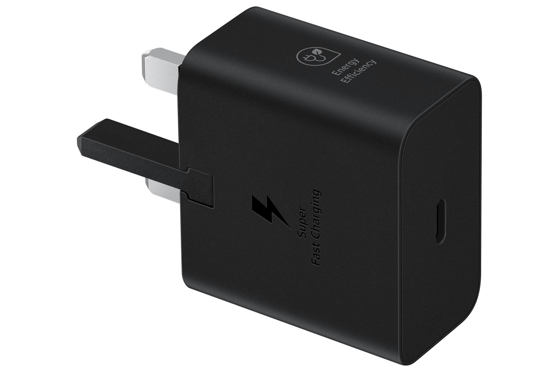 Samsung 25W Super Fast Charging Travel Adapter (USB-C without Cable) Black