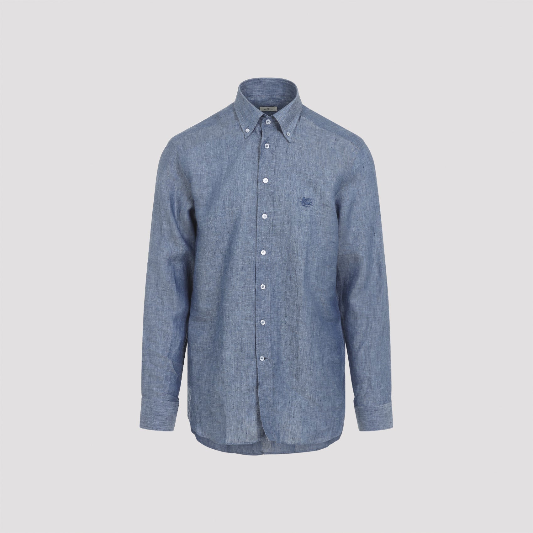 Logo Embroidered Regular Fit Shirt