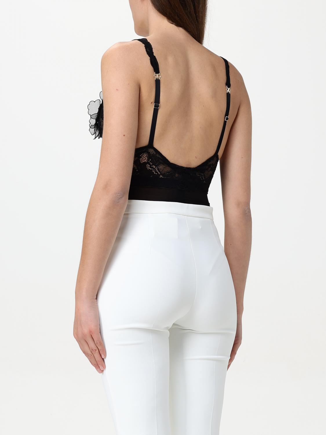 Top ELISABETTA FRANCHI Woman color Black