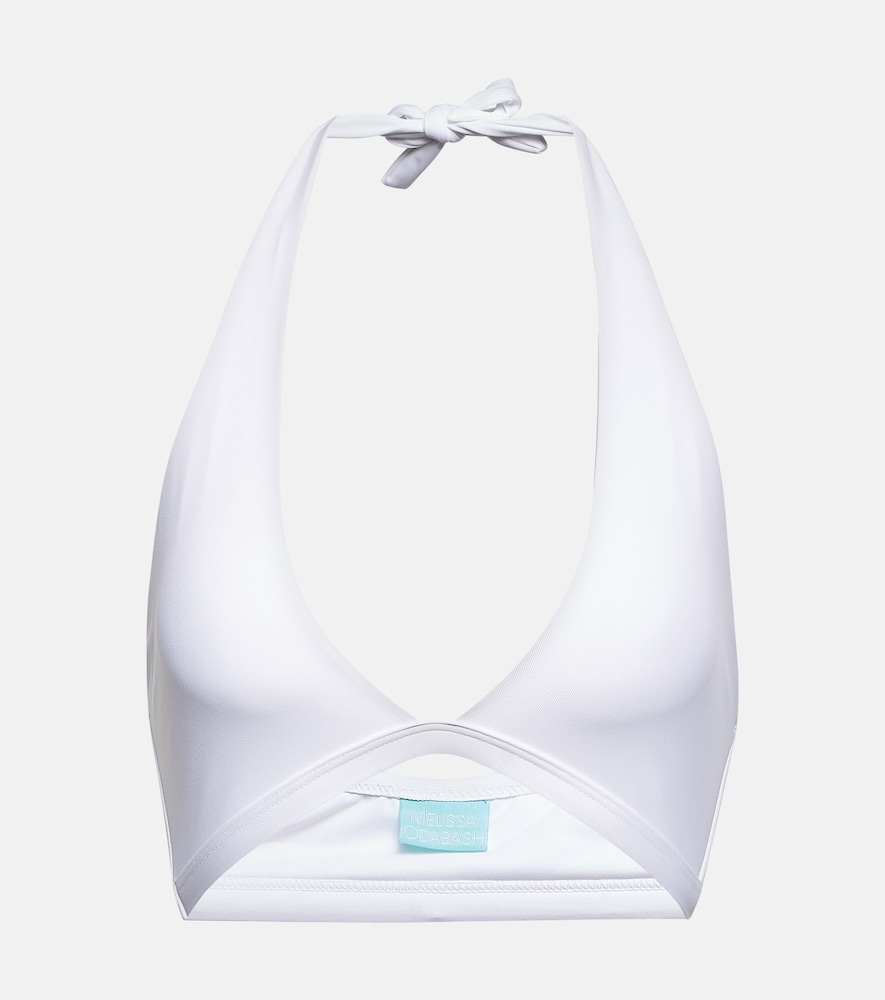 Prague halterneck bikini top