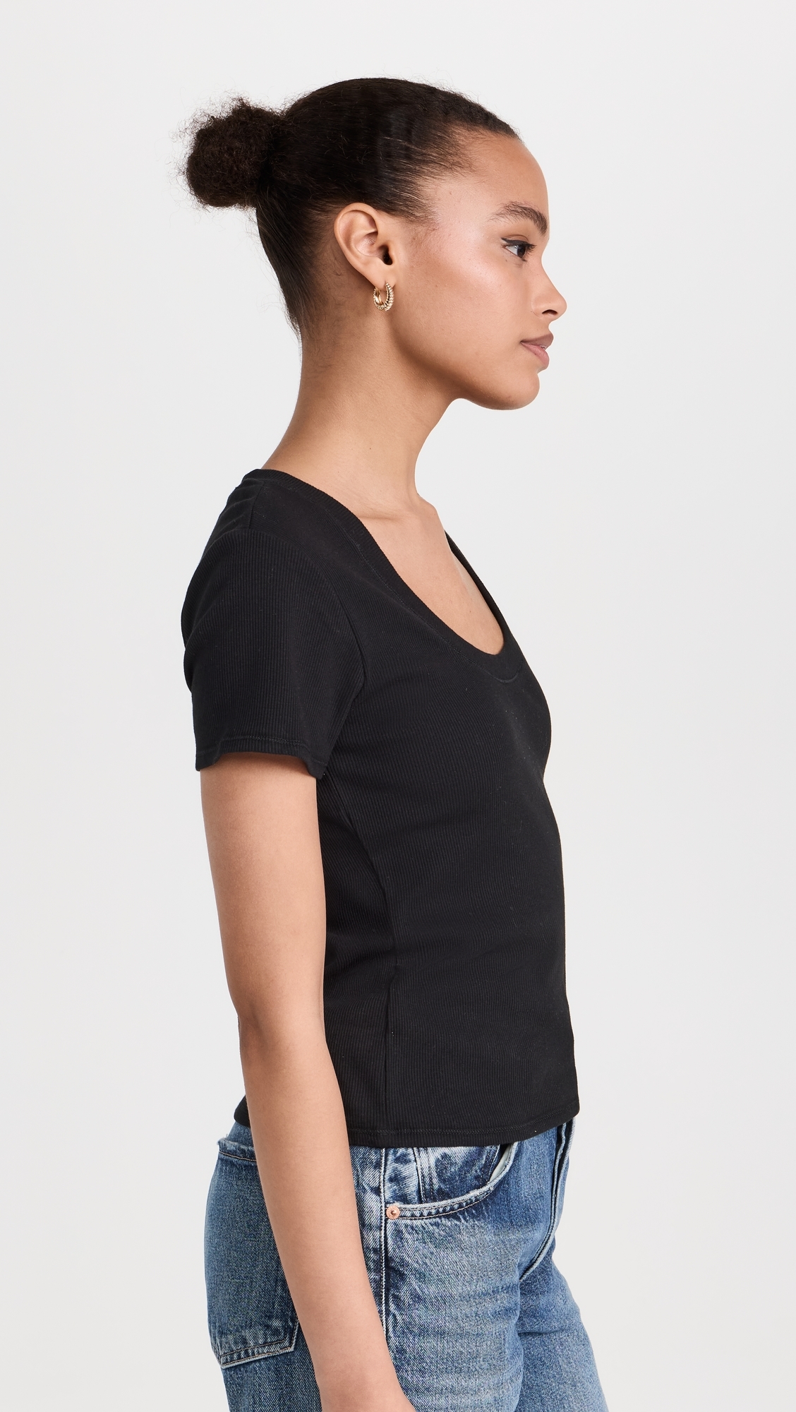 Sirena Short Sleeve Tee Black