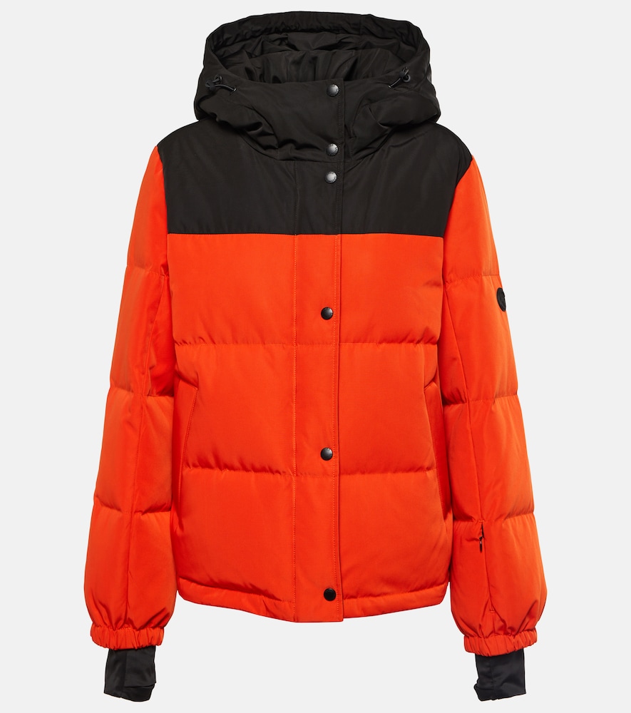 Hooded ski jacket