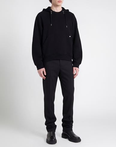 Man Sweatshirt Black Size L Cotton