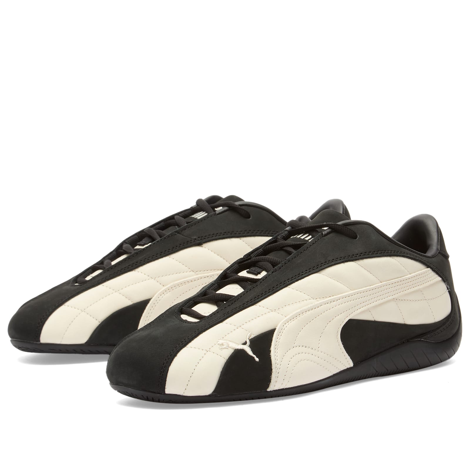 Speedcat Plus Quilted Sneaker Black/Frosted Ivory
