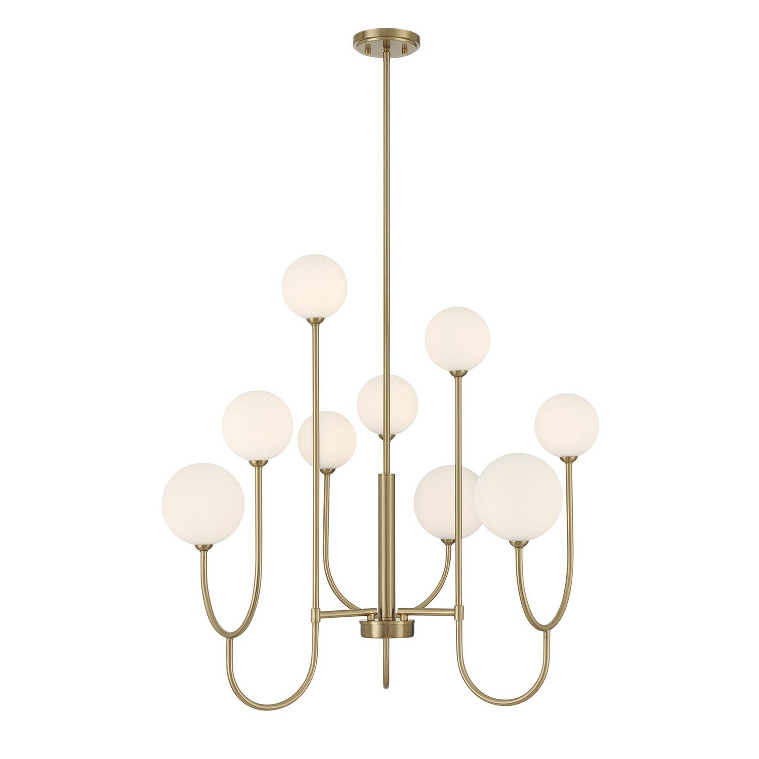 Chester 9-Light Chandelier in Noble Bra