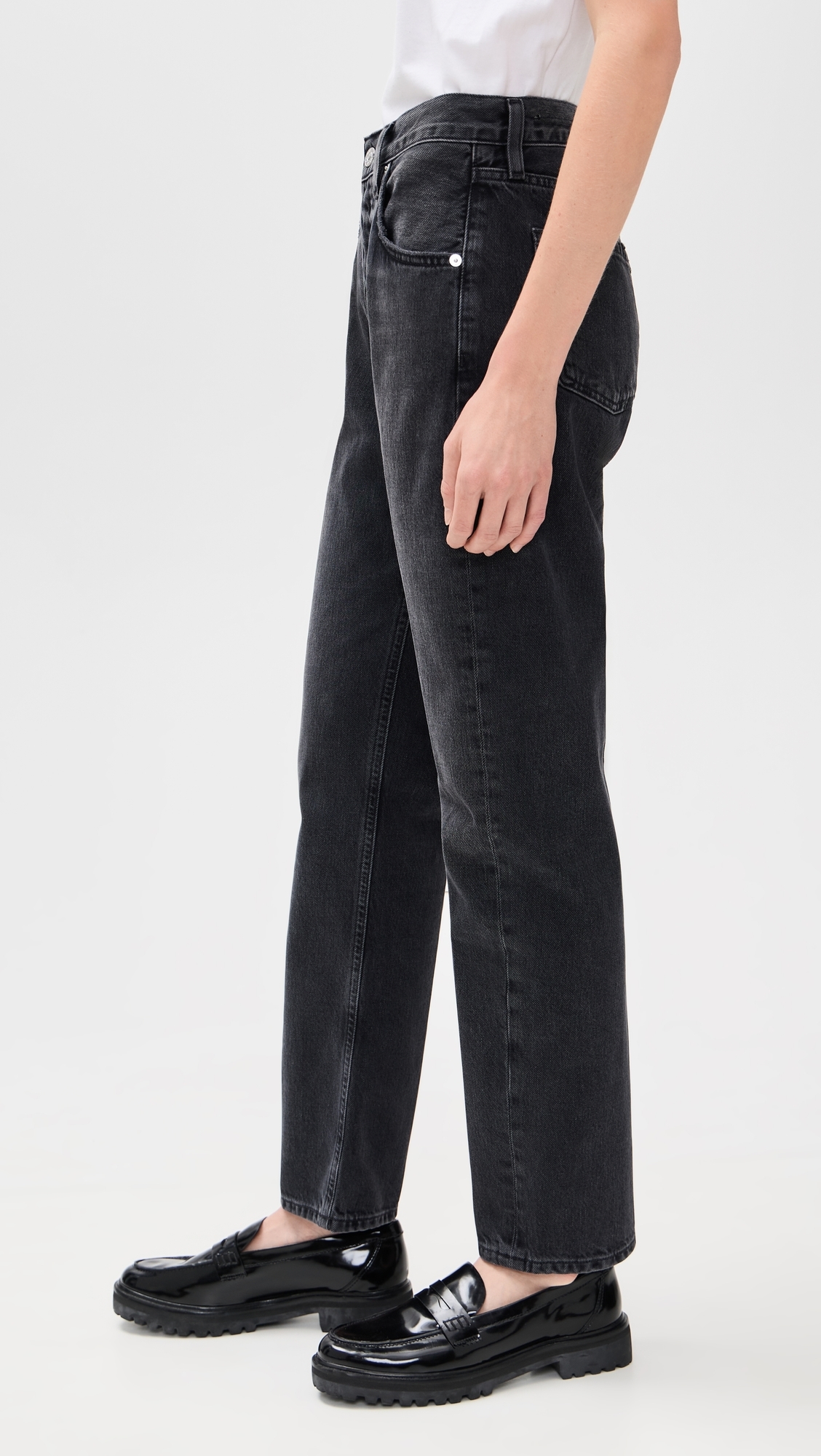 Winslow Long Boyfriend Jeans Vintage Black