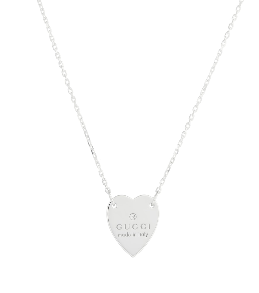 Sterling silver heart necklace