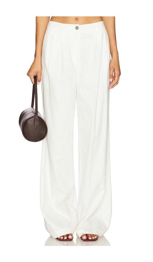 Lovers and Friends Jolene Pant in White.  XXS. Also in L, M, S